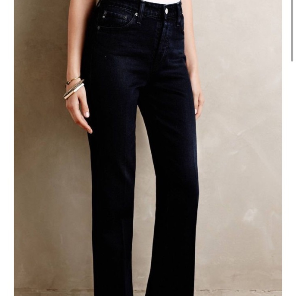 NWT Anthropologie Alexa Chung For AG Wide Leg Jean